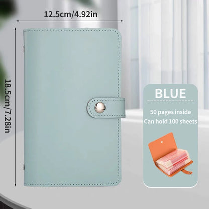 Budget Planner Binder with 100 Cash Envelopes Money Saving Challenge Notebook New Budget Book Savings Challenge to save $5,050